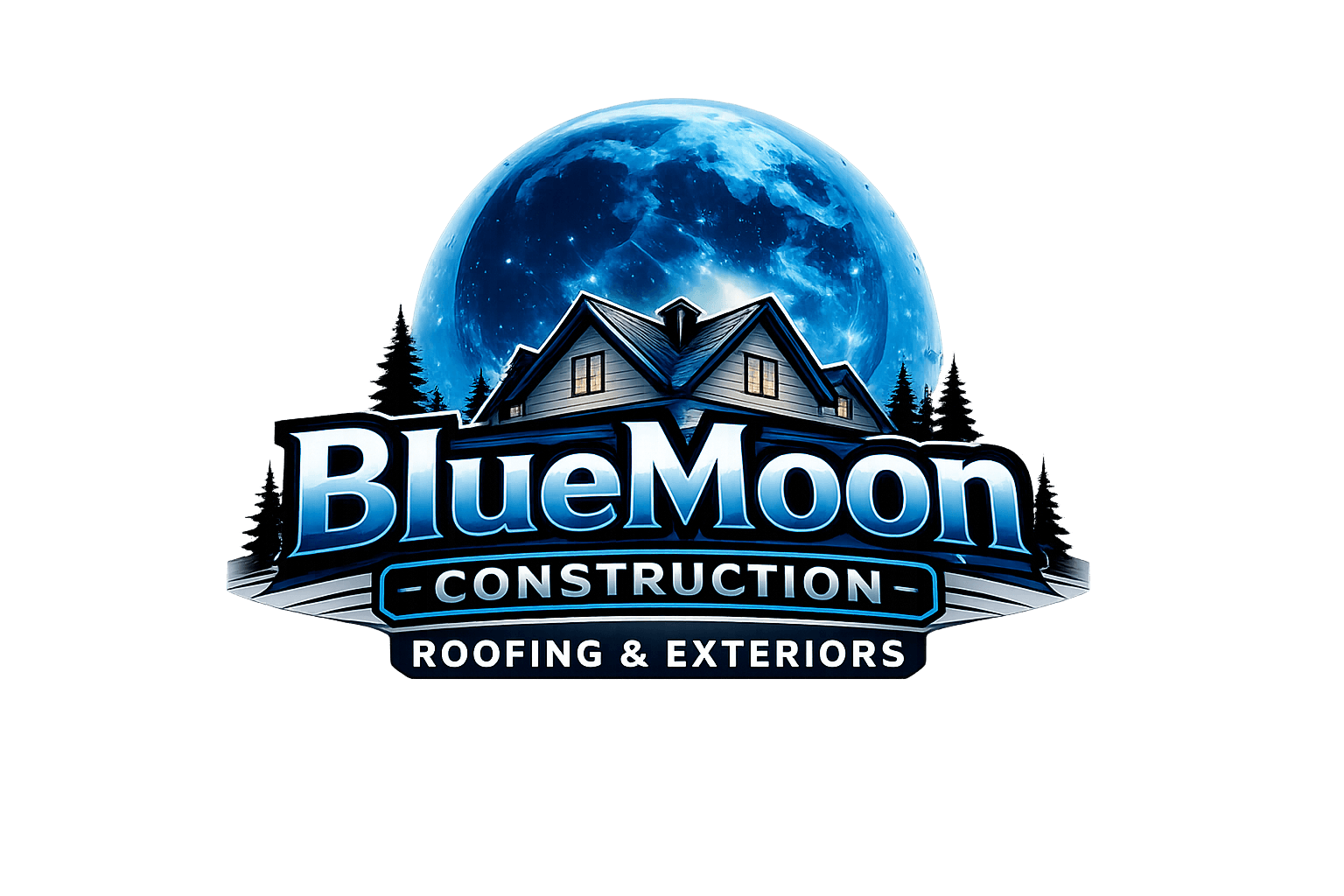 Blue Moon Construction Logo