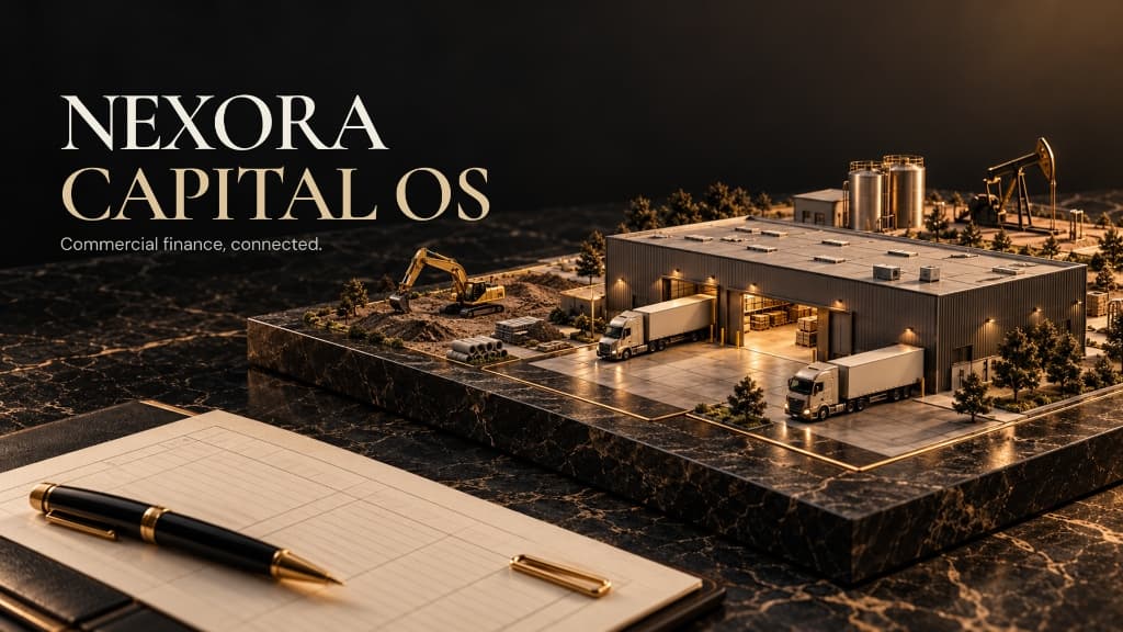 NEXORA Capital OS — Live Alberta commercial borrower scanner, outreach scripts, and deal CRM for loan & equipment brokers.